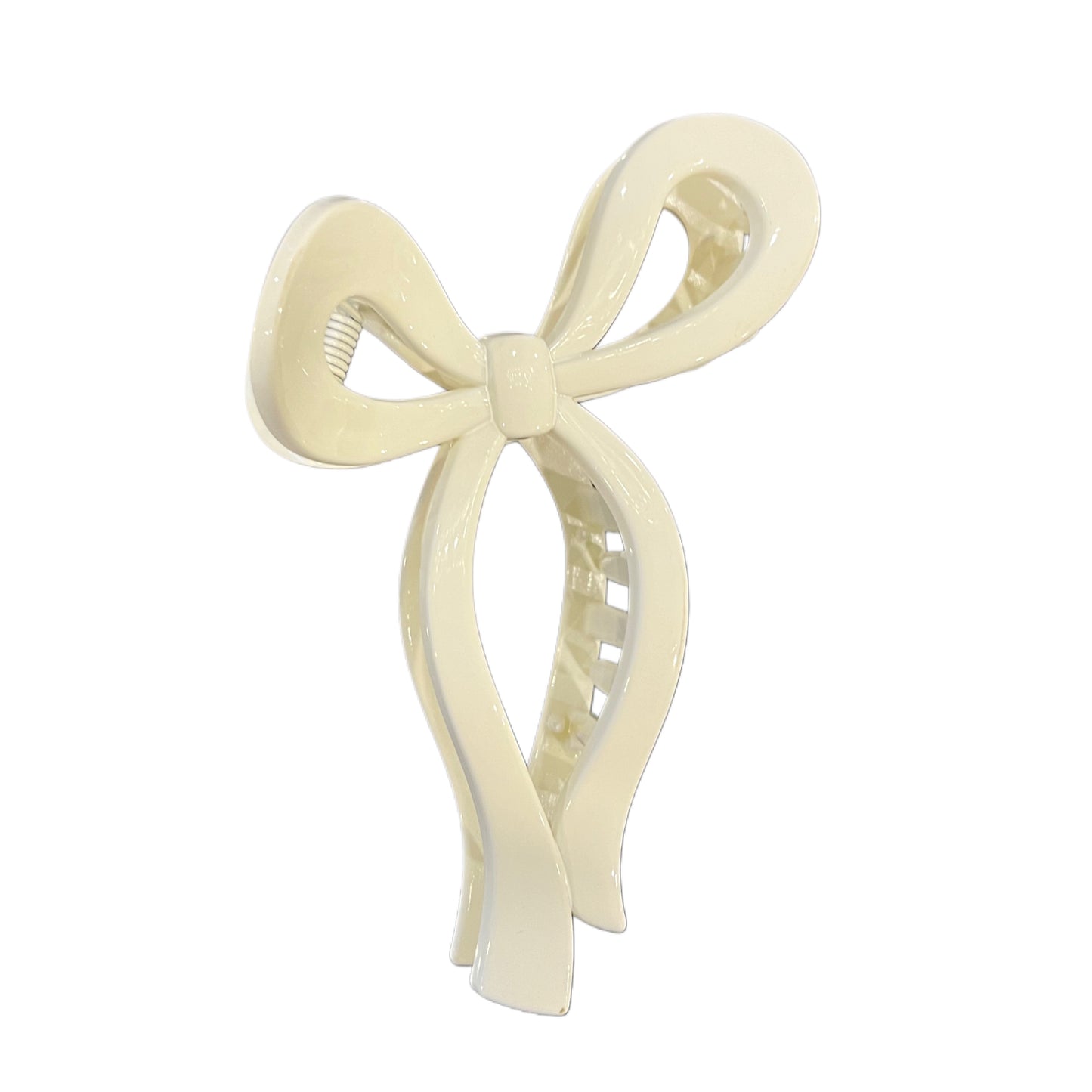White Ribbon Clip