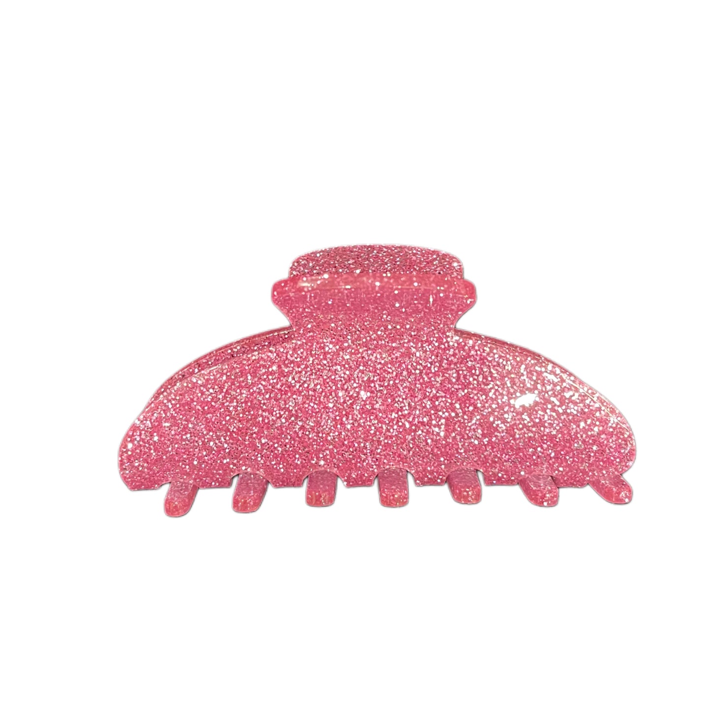 Pink Glitter Clip