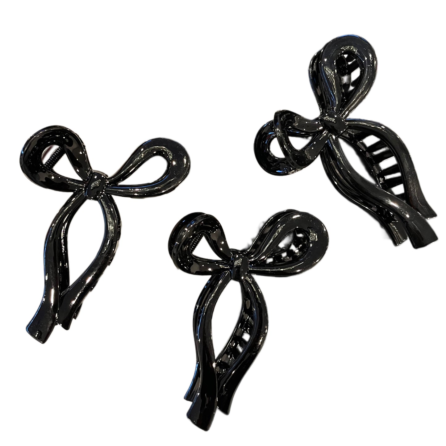 Black Ribbon Clip