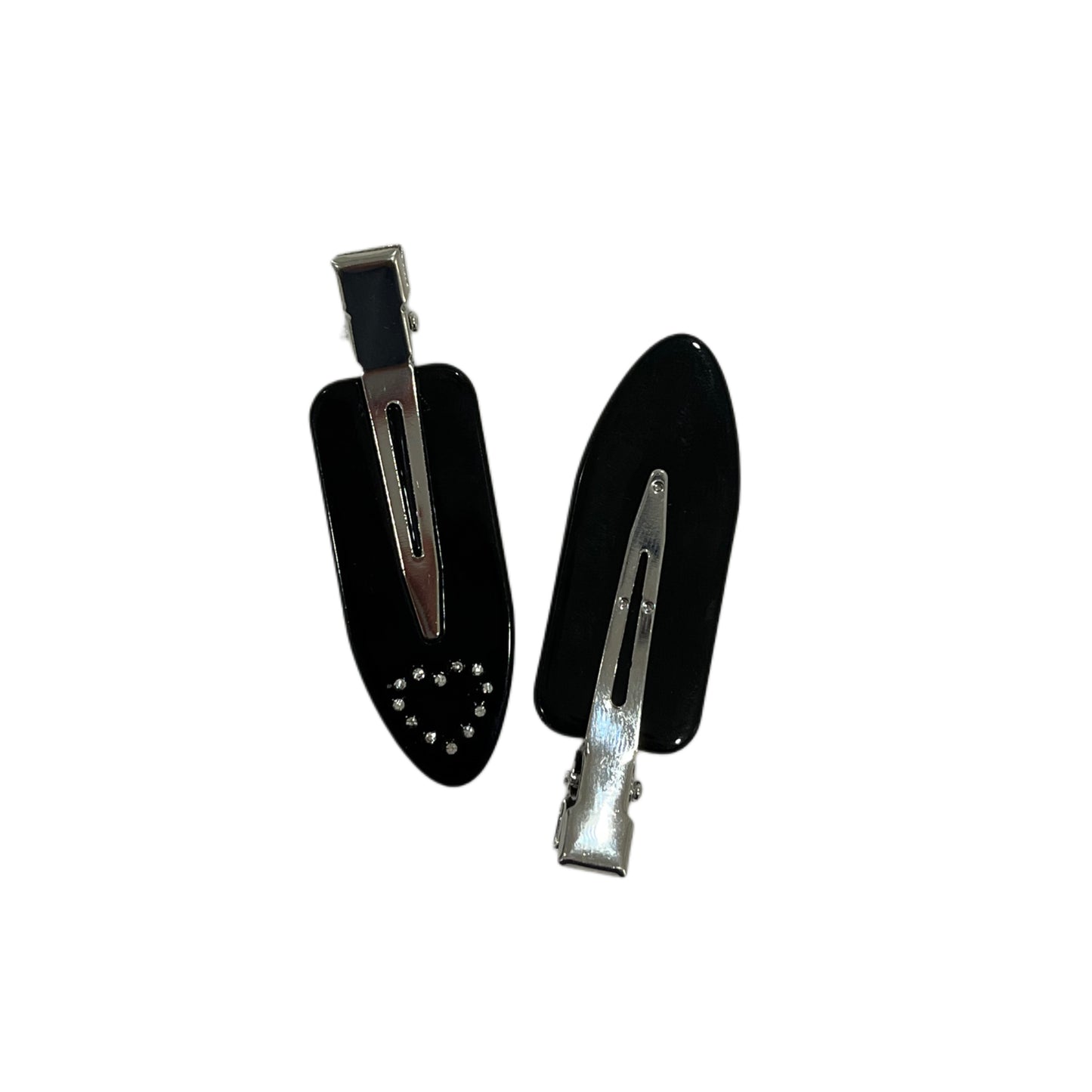 Black Elegance Barrettes