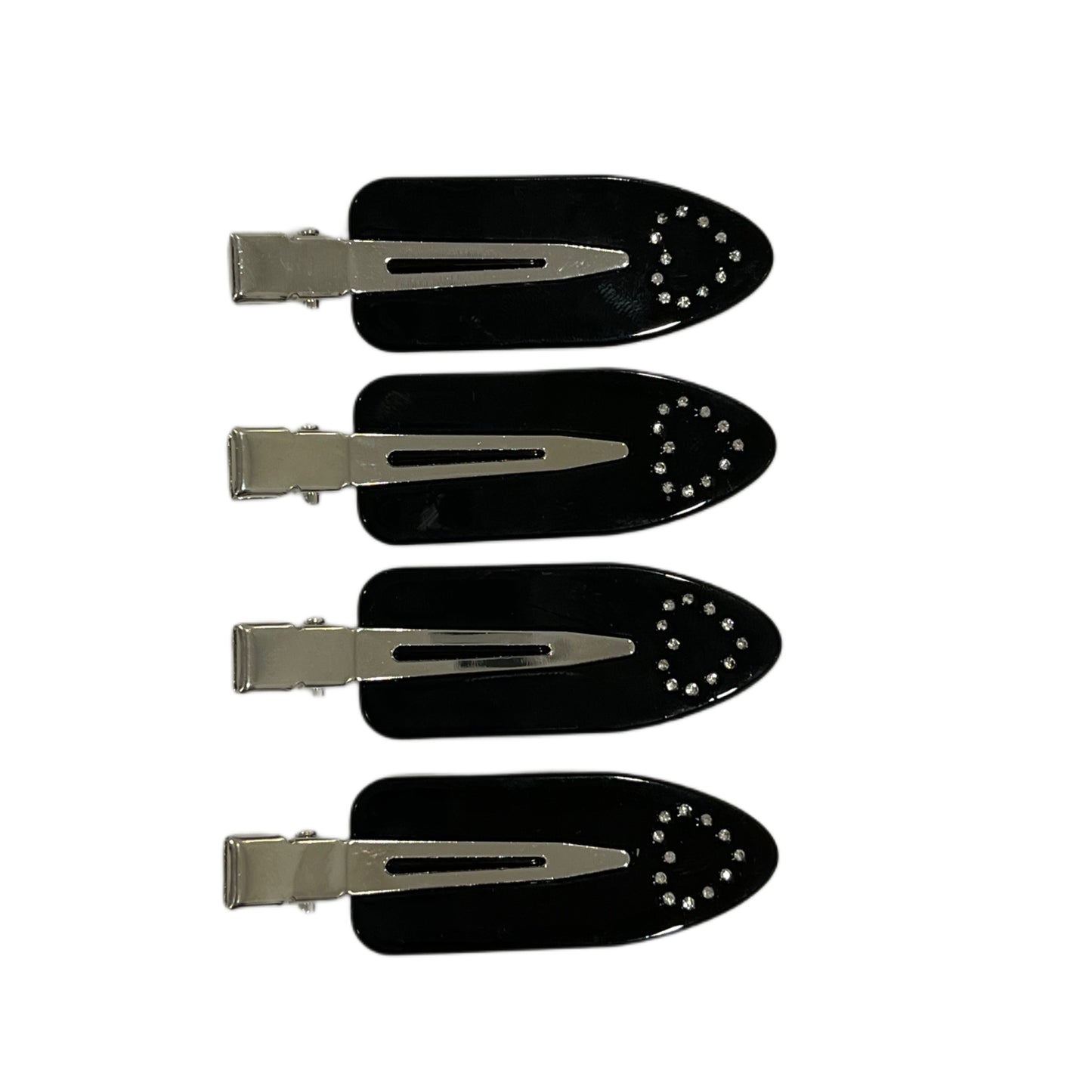 Black Elegance Barrettes