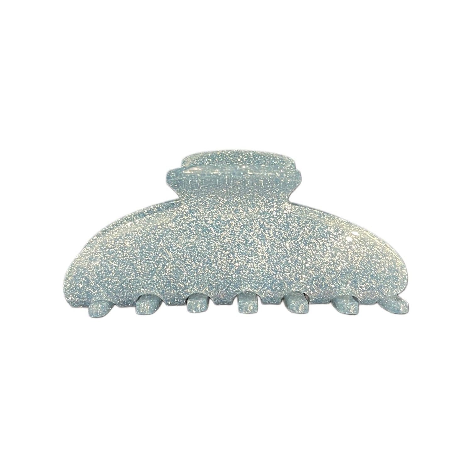 Blue Glitter Clip