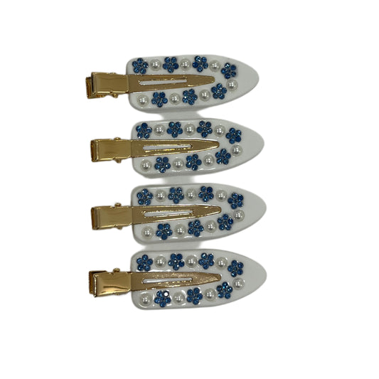 Ocean Bloom Barrettes
