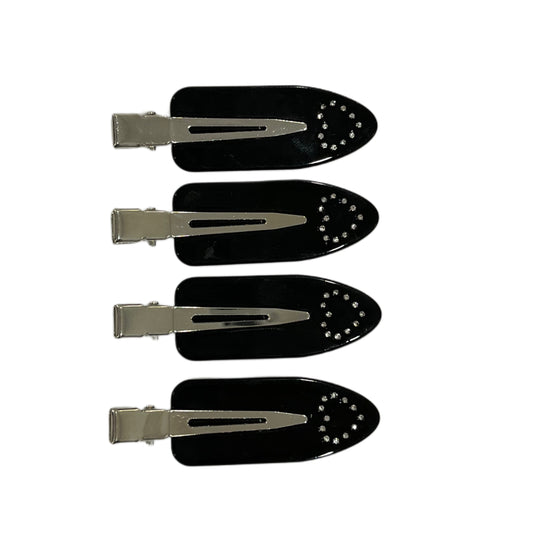 Black Elegance Barrettes