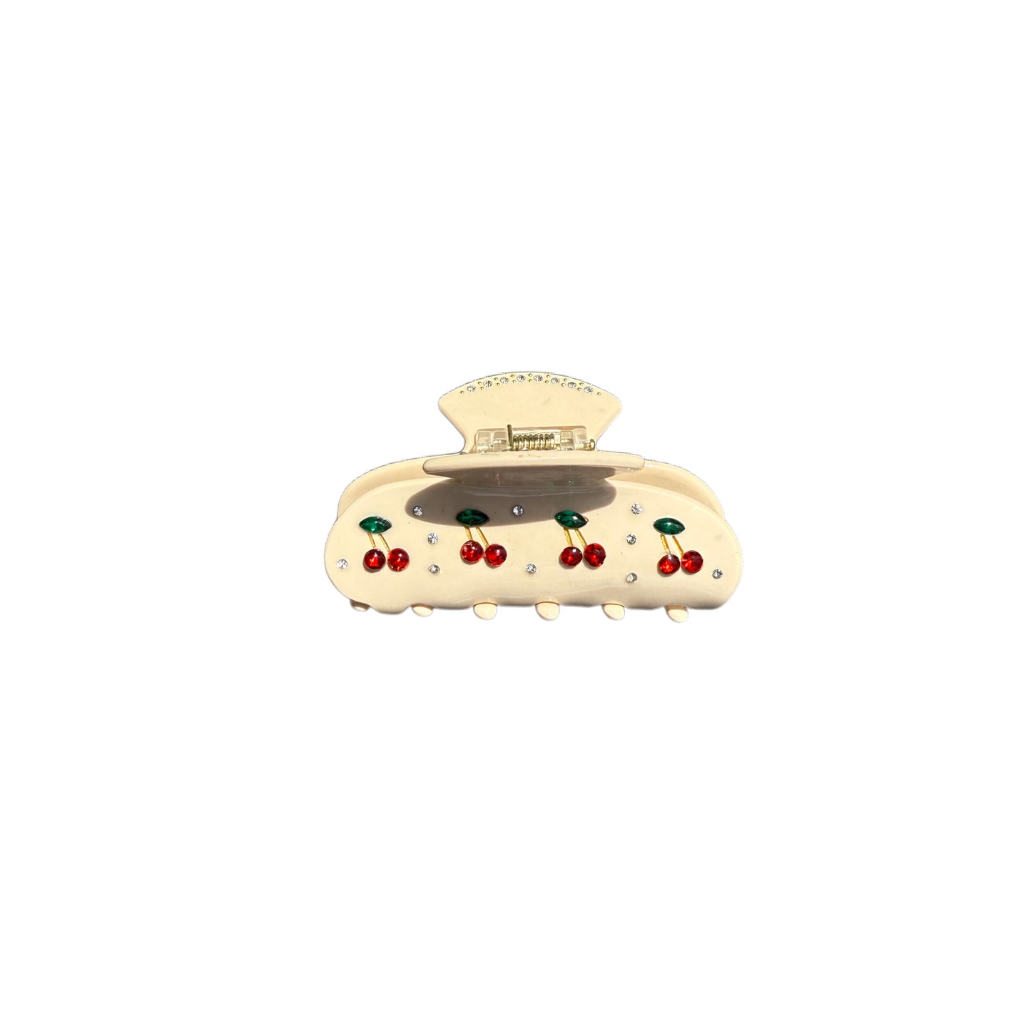 White Sweet Cherry Clip